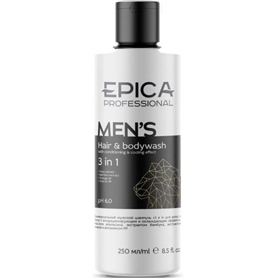 MEN'S 3 in 1 Мужской гель для душа 250 мл - фото 6150